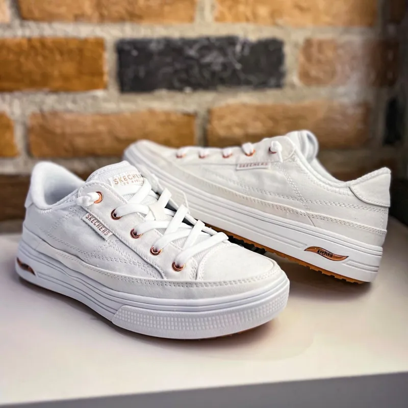 177190/WHT ARCH Womens Trainers White sold by Shuperb