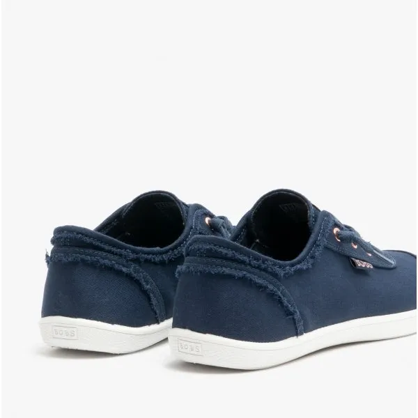 Skechers 33492/NVY BOBS B CUTE Womens Canvas Slip On Trainers Navy sold by Shuperb product image thumbnail 5