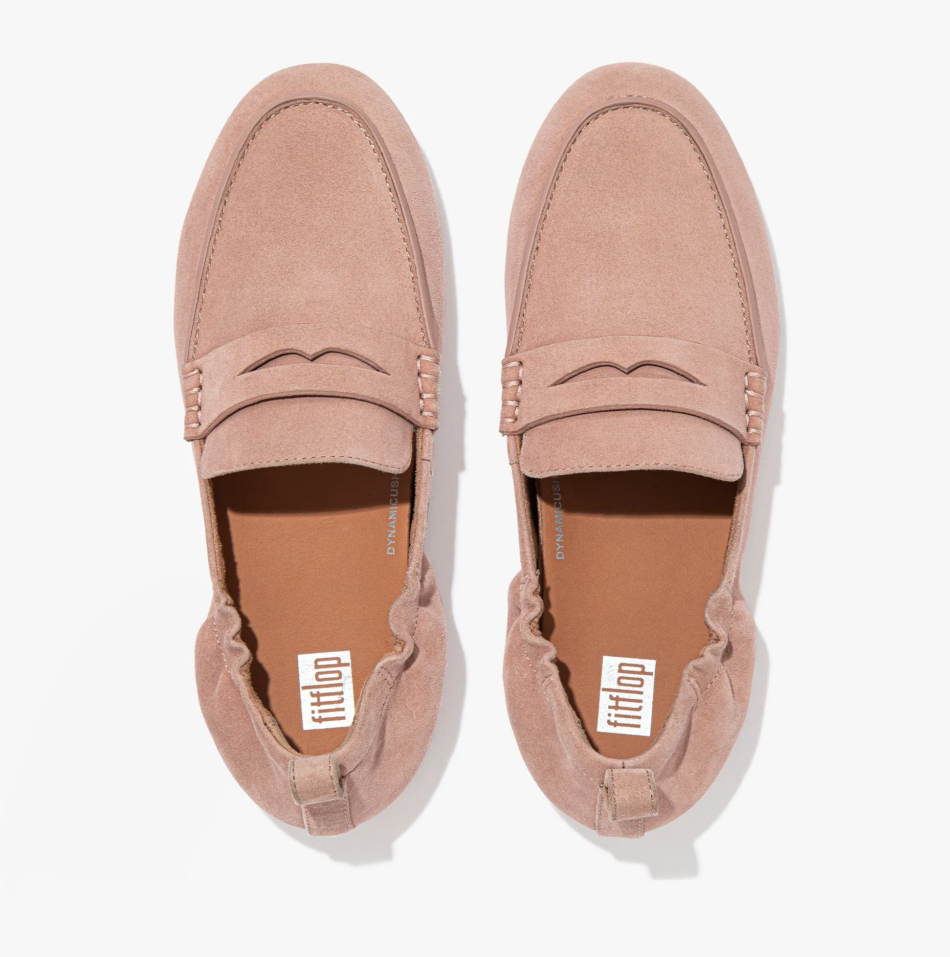 FitFlop ALLEGRO Womens Suede Penny Loafers Beige sold by Shuperb product image thumbnail 3