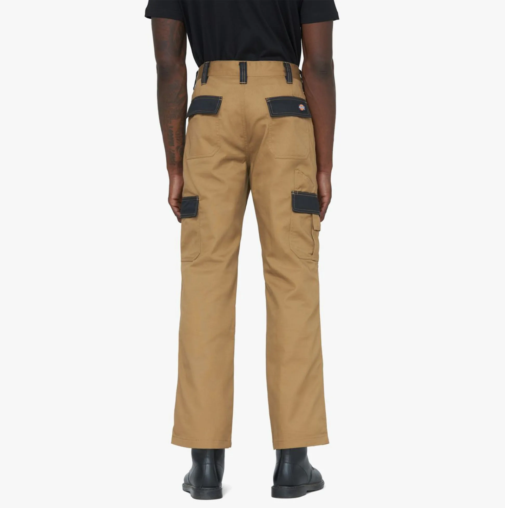 EVERYDAY Mens Regular Trousers Khaki/Black sold by Shuperb product image thumbnail 4