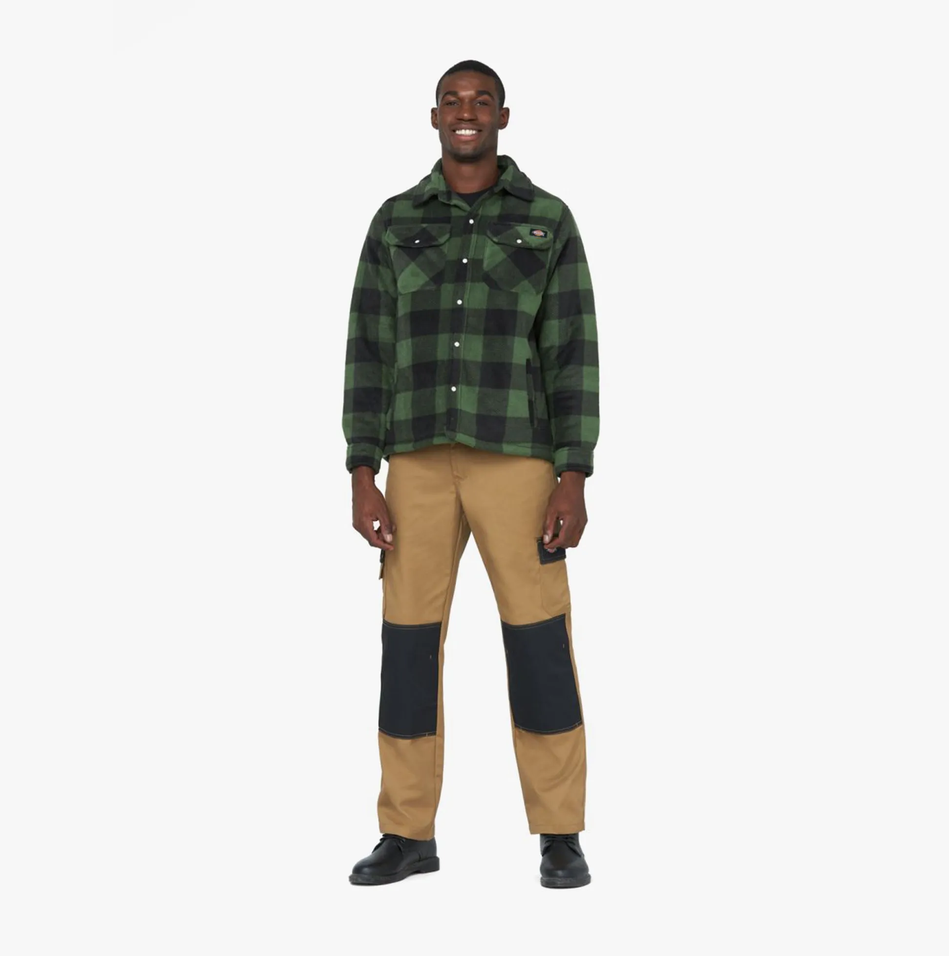 EVERYDAY Mens Regular Trousers Khaki/Black sold by Shuperb