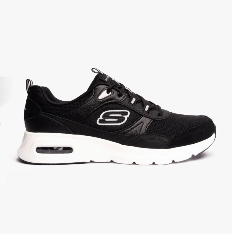 Skechers 149947/BKW SKECH-AIR COURT - COOL AVENUE Womens Casual Black/White sold by Shuperb