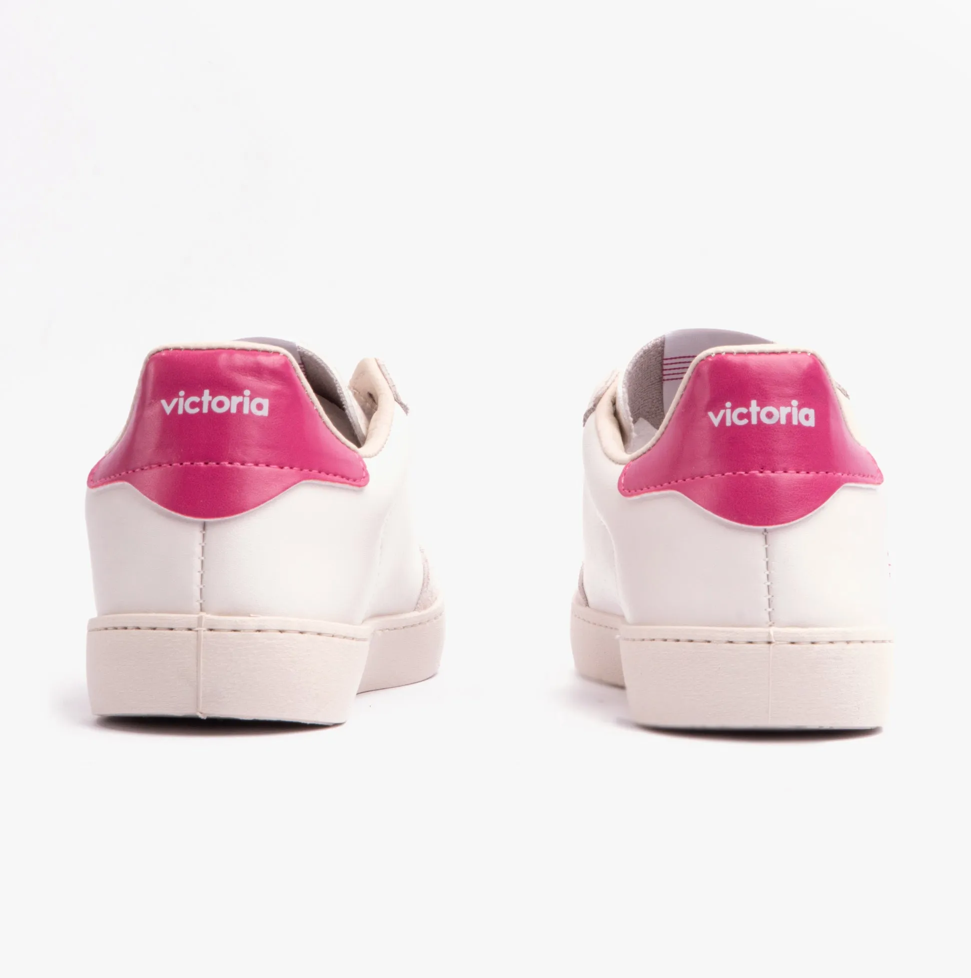 Victoria BERLIN FAUX LEATHER & SPLIT Womens Trainers Fucsia sold by Shuperb product image thumbnail 4