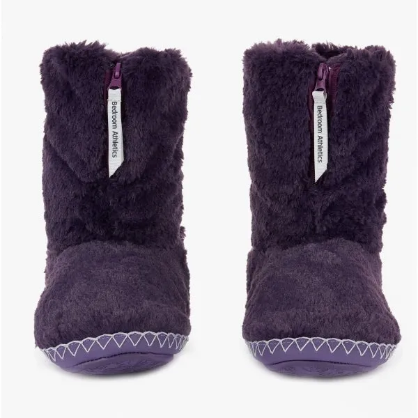 MARILYN Ladies Faux Fur Boot Slippers Sweet Grape sold by Shuperb product image thumbnail 3