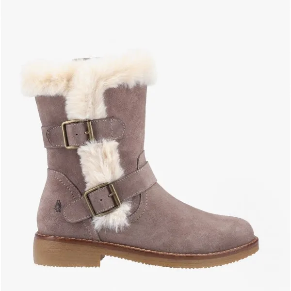 Hush Puppies MACIE Womens Suede Mid-Calf Boots Grey sold by Shuperb