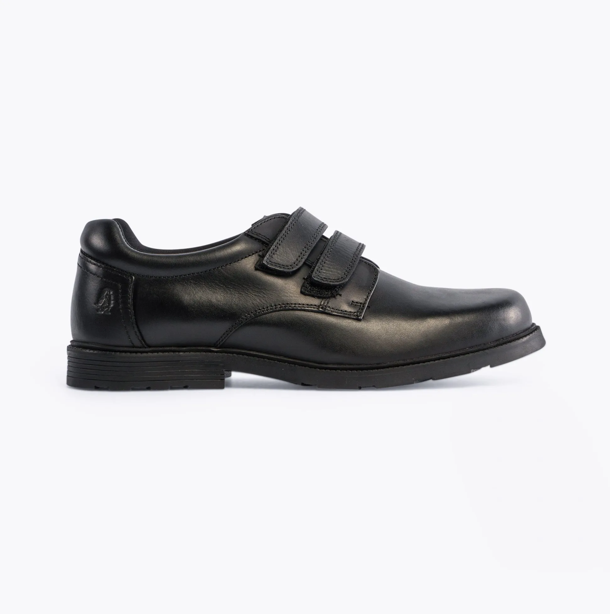 Hush Puppies LOGAN SNR Boys Shoes Black sold by Shuperb