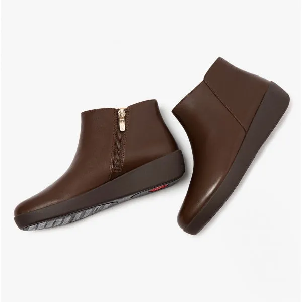 FitFlop SUMI Womens Leather Ankle Boots Chocolate Brown sold by Shuperb product image thumbnail 5