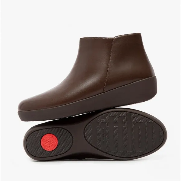 FitFlop SUMI Womens Leather Ankle Boots Chocolate Brown sold by Shuperb product image thumbnail 4