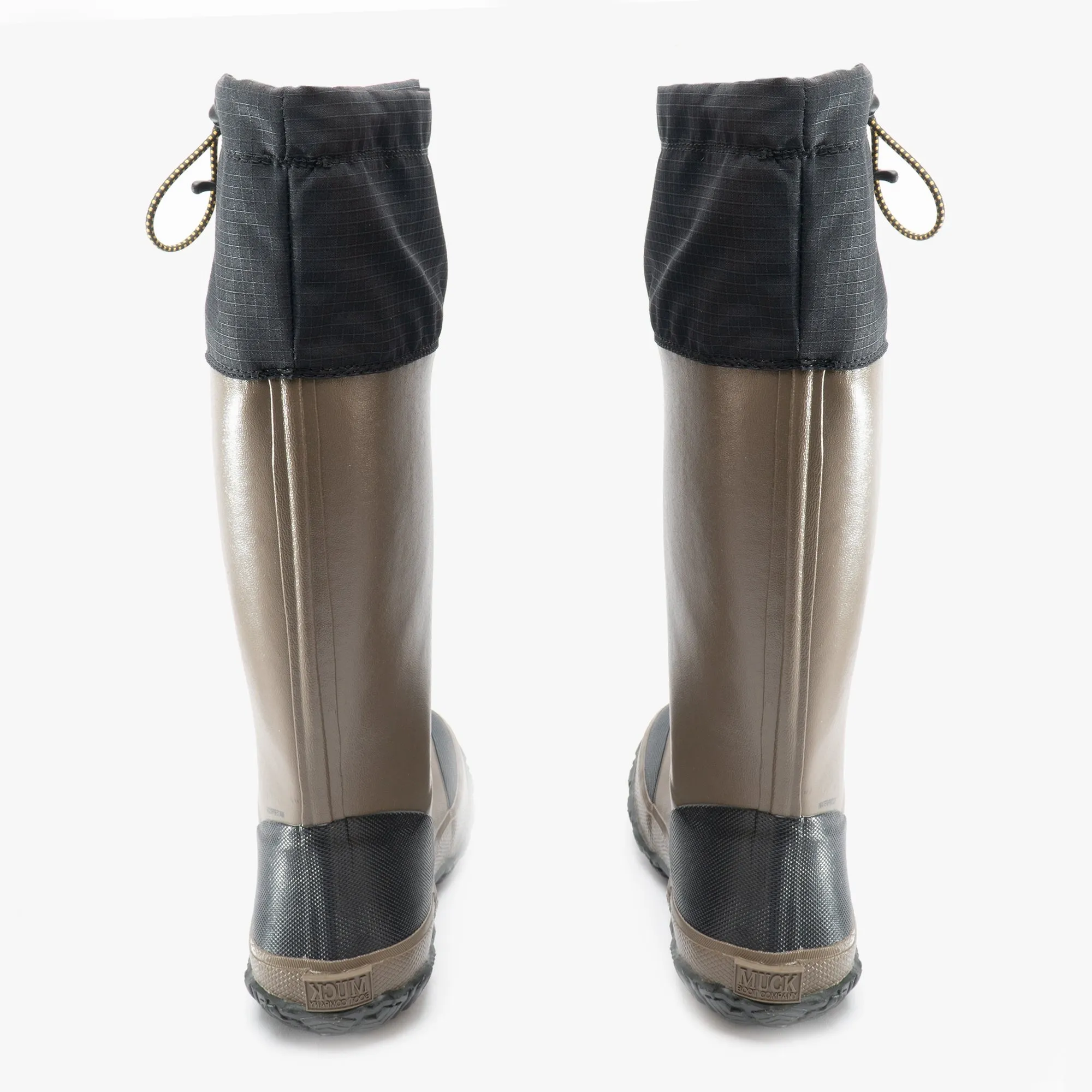FORAGER TALL Unisex Rubber Wellington Boots Black/Tan sold by Shuperb product image thumbnail 4