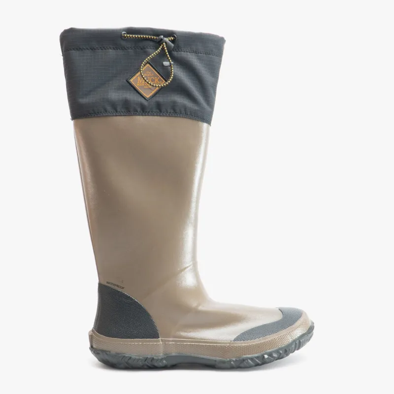 FORAGER TALL Unisex Rubber Wellington Boots Black/Tan sold by Shuperb
