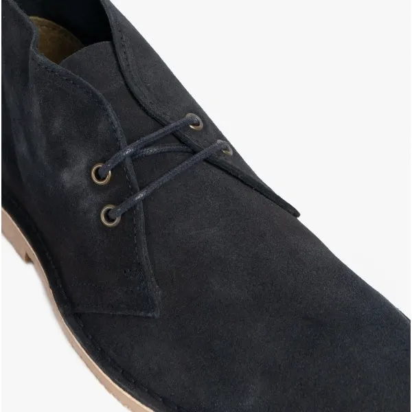 Roamers M467CS Unisex Desert Boots Navy Blue sold by Shuperb product image thumbnail 5