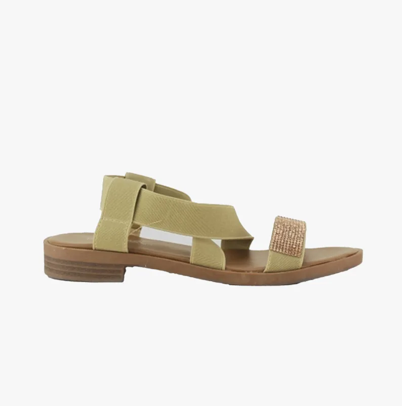 HEAVENLY Womens Sandals Beige sold by Shuperb