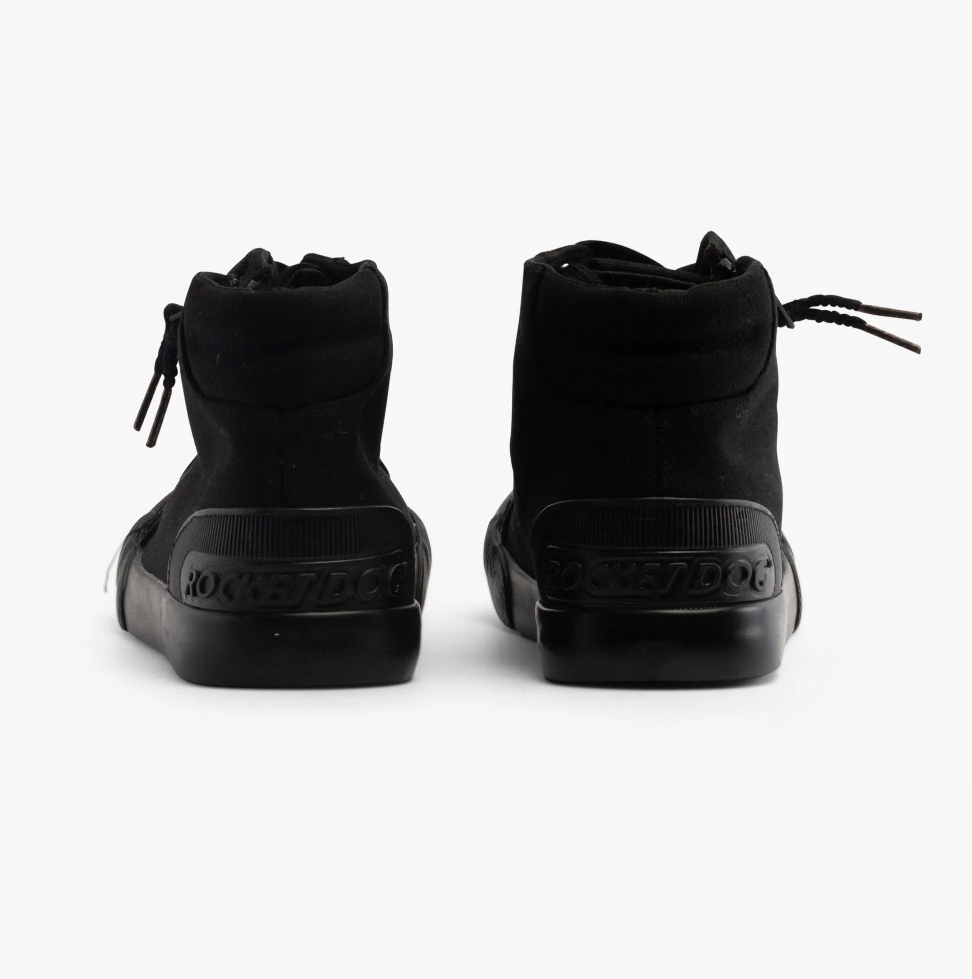 Rocket Dog JAZZIN Womens High-Top Trainers Black sold by Shuperb product image thumbnail 3