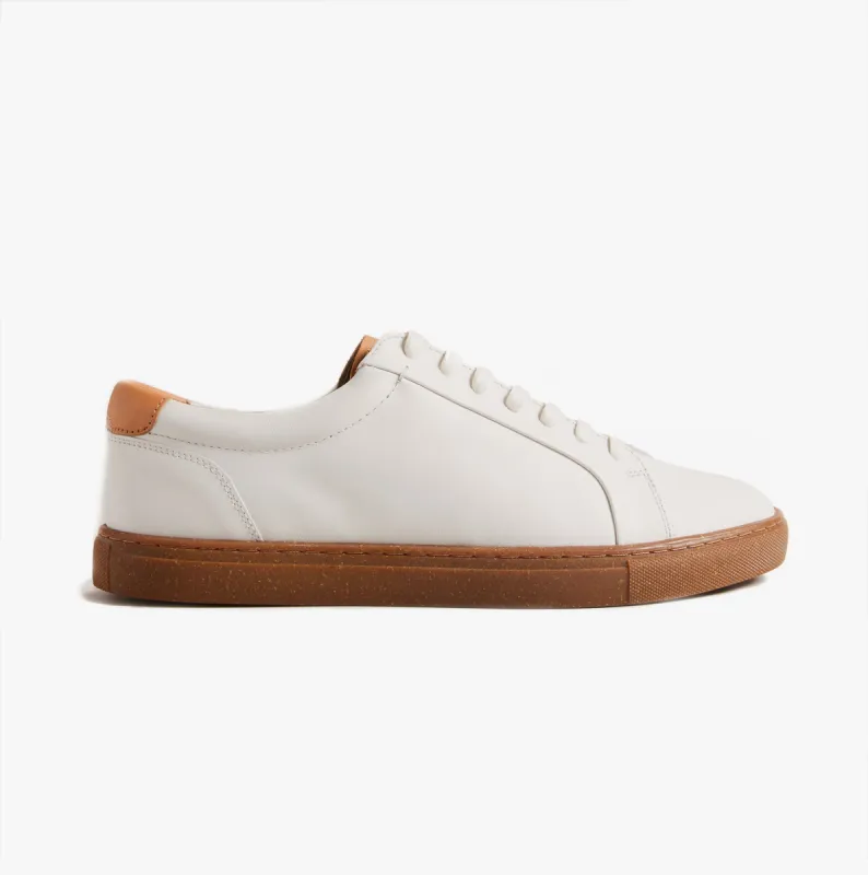 UDAMOU Mens Casual Trainers White sold by Shuperb