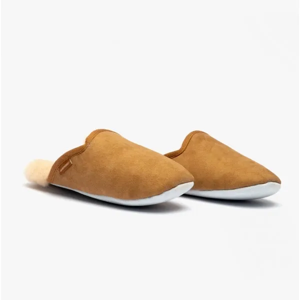 Shepherd CLEO Womens Sheepskin Mules Chestnut sold by Shuperb product image thumbnail 2