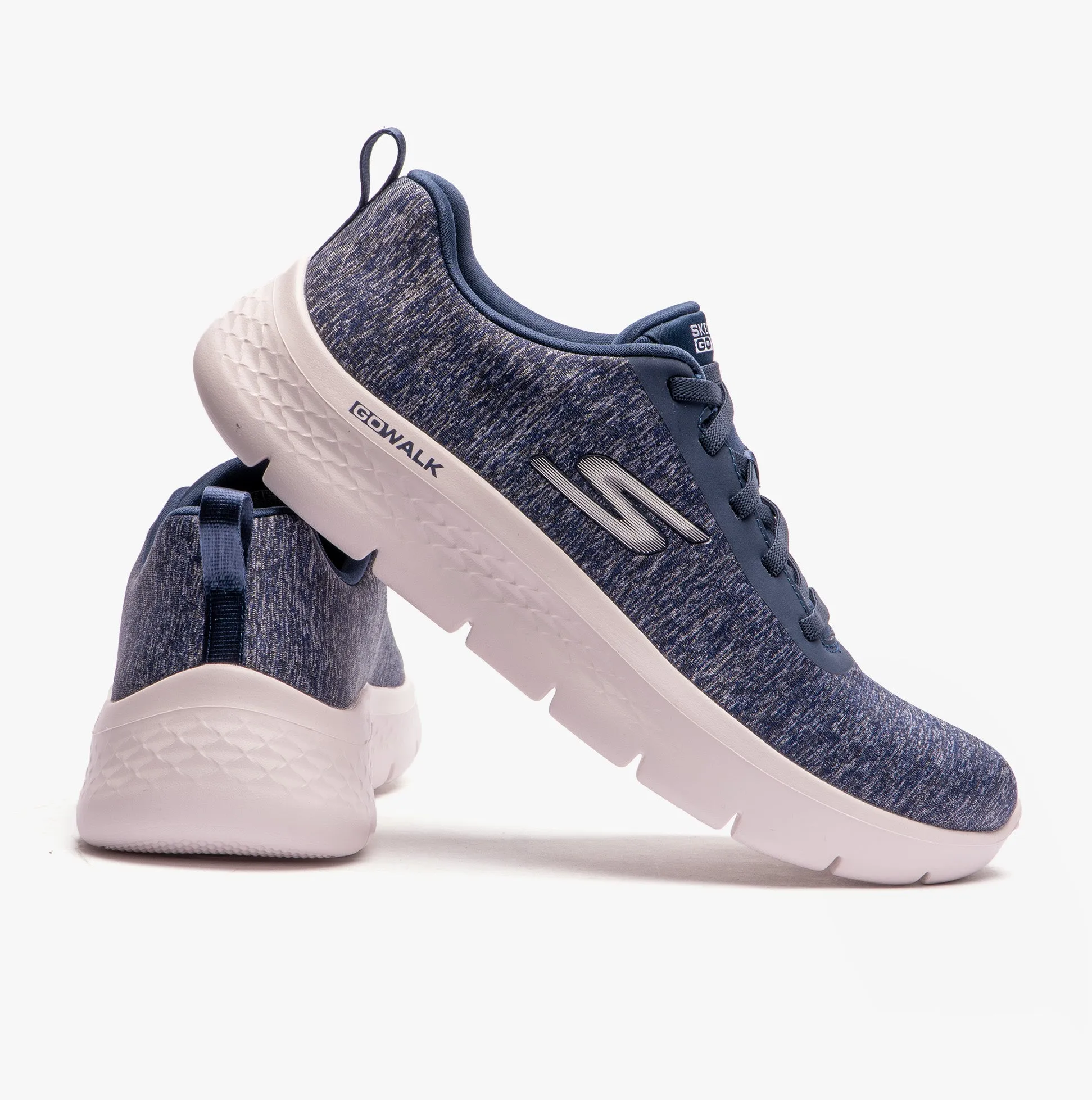 Skechers 124959/NVY GO WALK FLEX - DAZZLING SMILE Womens Trainers Navy sold by Shuperb product image thumbnail 3