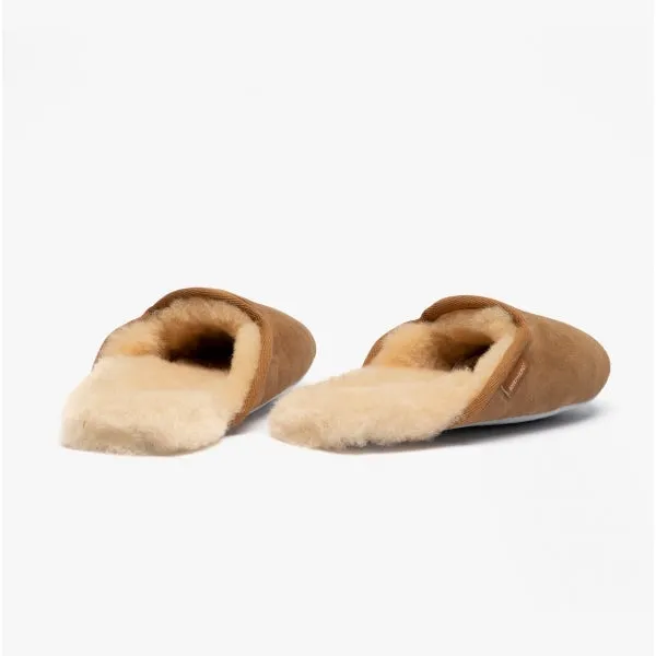 Shepherd CLEO Womens Sheepskin Mules Chestnut sold by Shuperb product image thumbnail 3