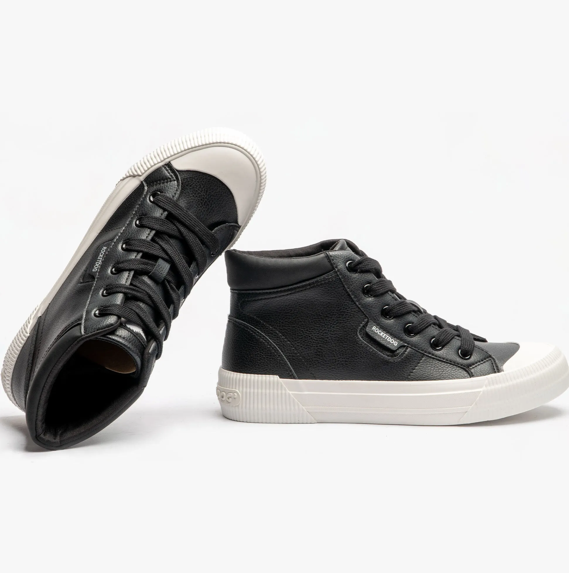 Rocket Dog CHEERY HI Womens High Top Trainers Black sold by Shuperb product image thumbnail 4