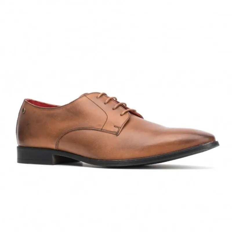 SHILLING Mens Leather Derby Shoes Tan sold by Shuperb