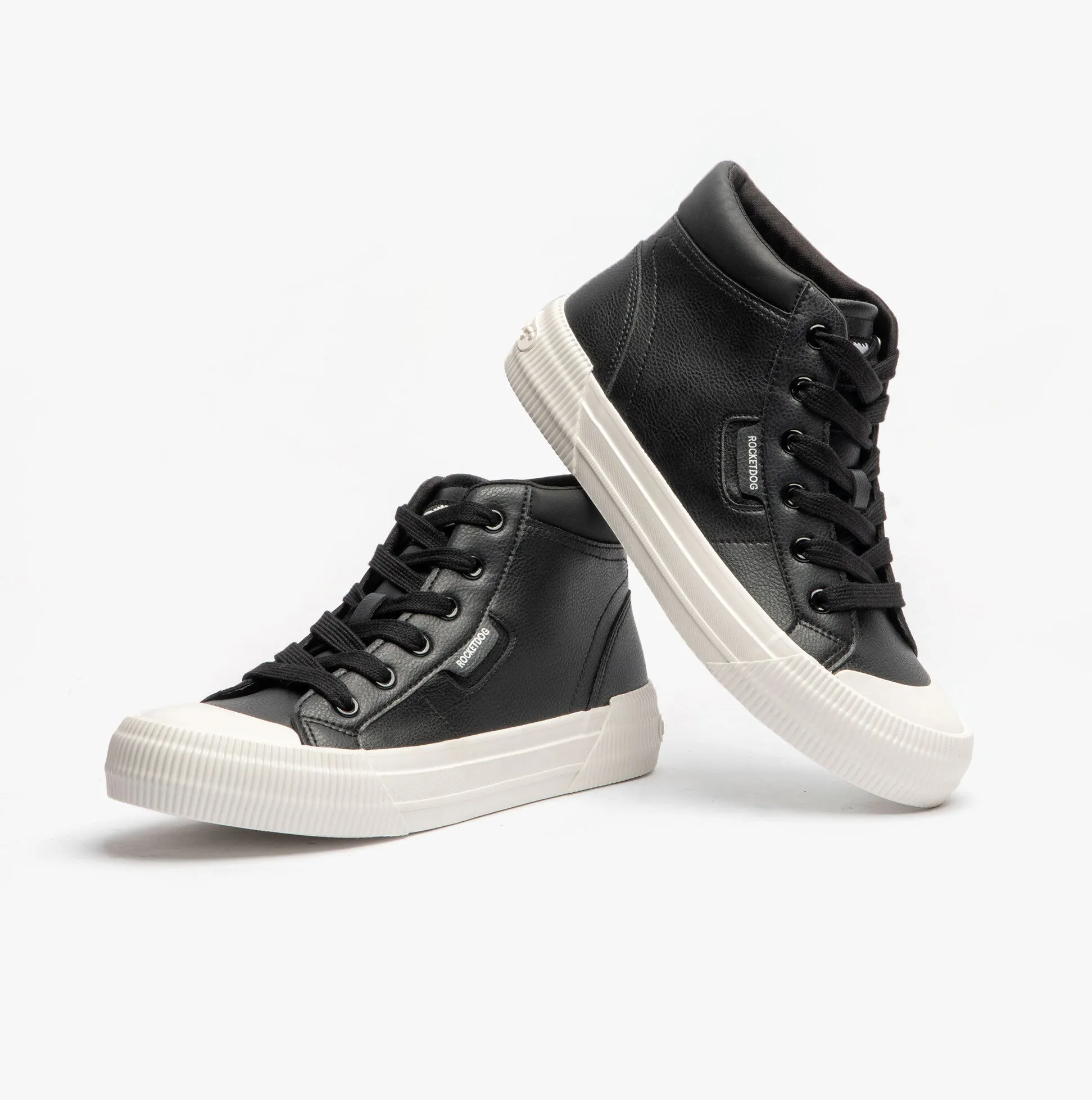 Rocket Dog CHEERY HI Womens High Top Trainers Black sold by Shuperb product image thumbnail 5