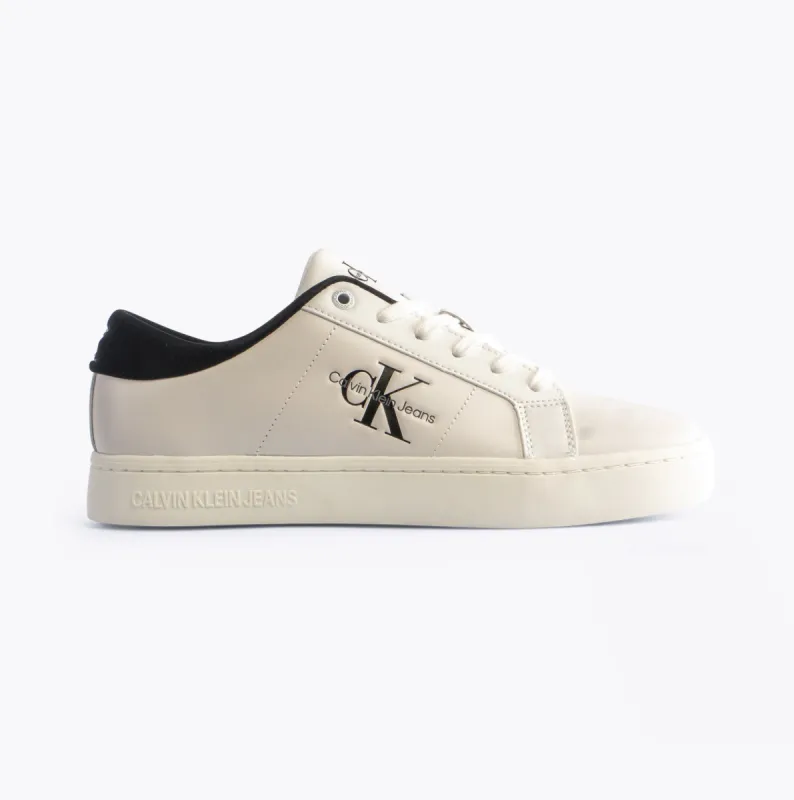 Calvin Klein CLASSIC CUPSOLE Womens Trainers Bright White/Black made by Calvin Klein