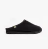 AFELPADO NEGRO Mens Mule Slippers Black sold by Shuperb