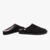 AFELPADO NEGRO Mens Mule Slippers Black sold by Shuperb
