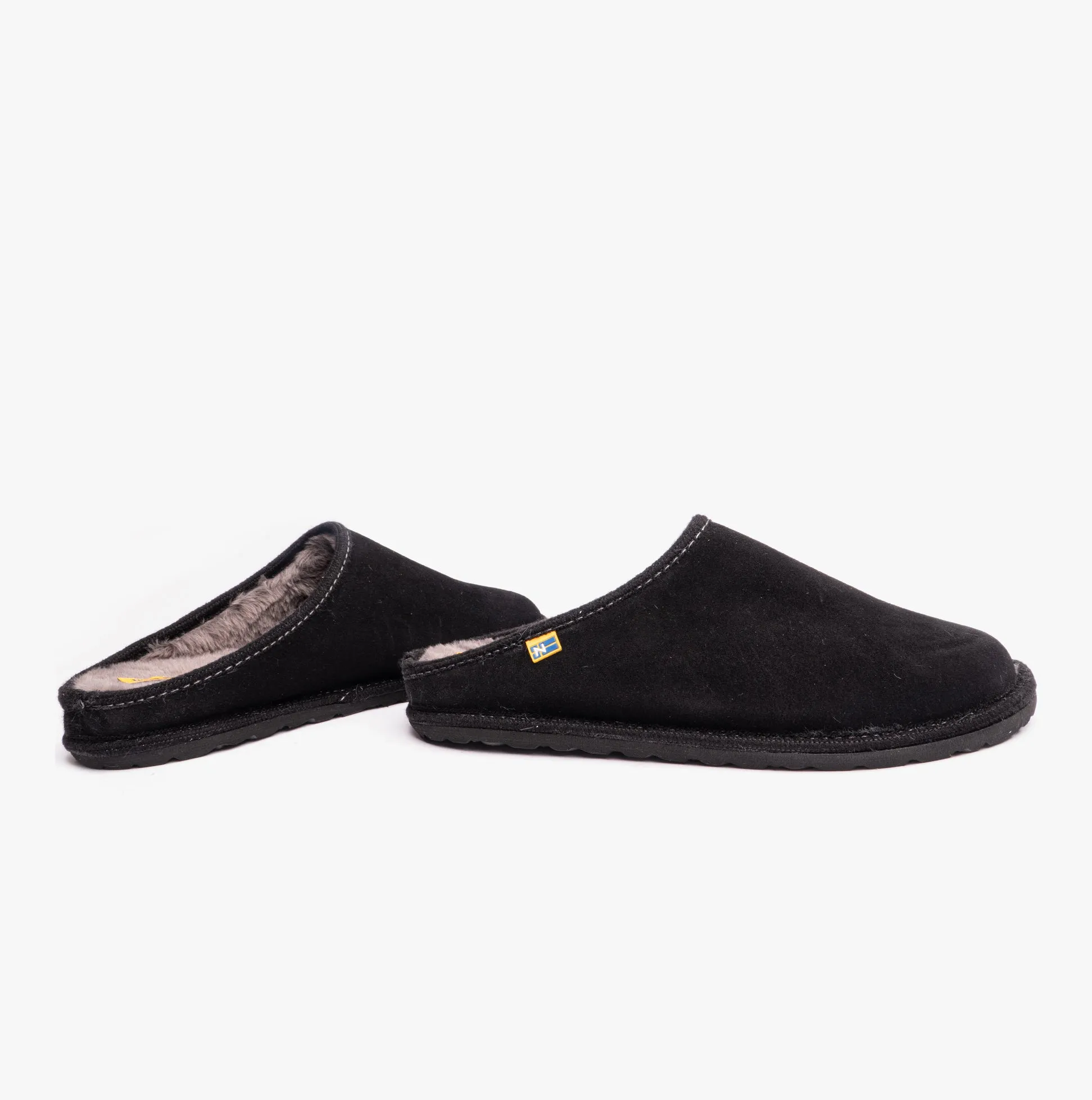 AFELPADO NEGRO Mens Mule Slippers Black sold by Shuperb product image thumbnail 3