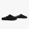 AFELPADO NEGRO Mens Mule Slippers Black sold by Shuperb