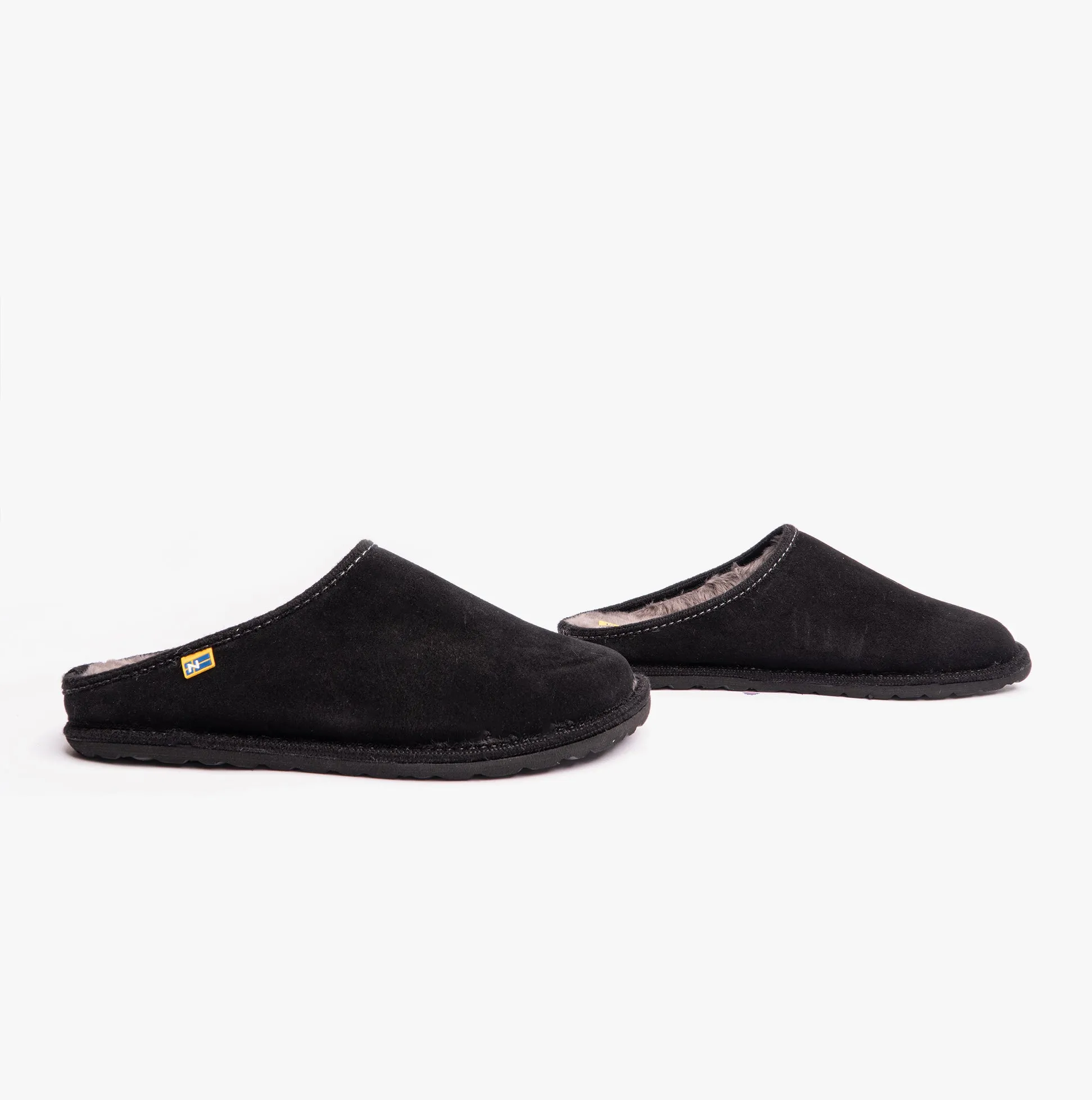 AFELPADO NEGRO Mens Mule Slippers Black sold by Shuperb product image thumbnail 2