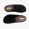 AFELPADO NEGRO Mens Mule Slippers Black sold by Shuperb