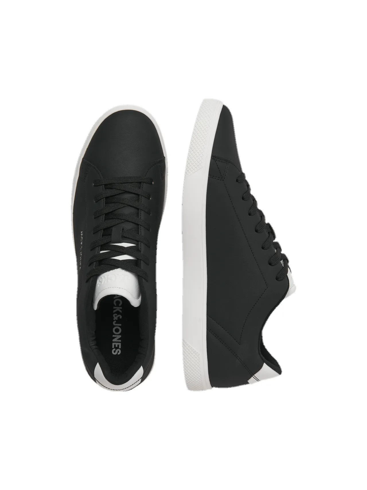 Jack & Jones BOSLEY PU Mens Trainers Anthracite sold by Shuperb product image thumbnail 4