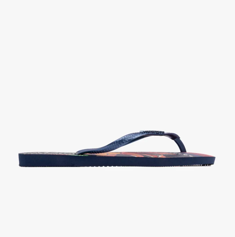 Havaianas SLIM TROPICAL Womens Sandals Navy Blue/Navy Blue sold by Shuperb