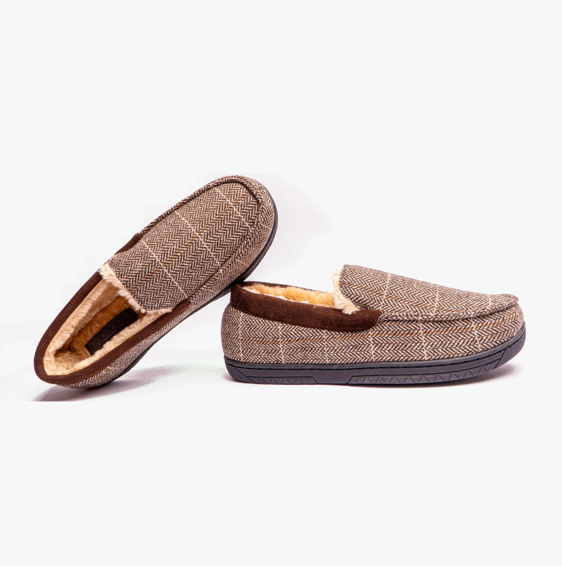 Jo & Joe AARON Mens Slippers Brown sold by Shuperb product image thumbnail 4