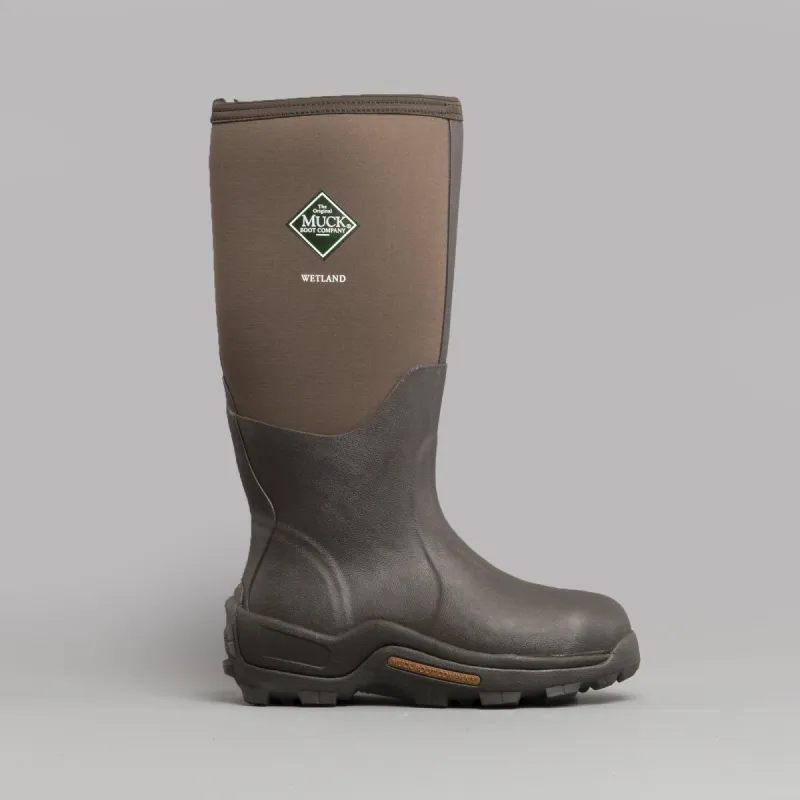 Muck Boots WETLAND Unisex Wellington Boots Bark sold by Shuperb