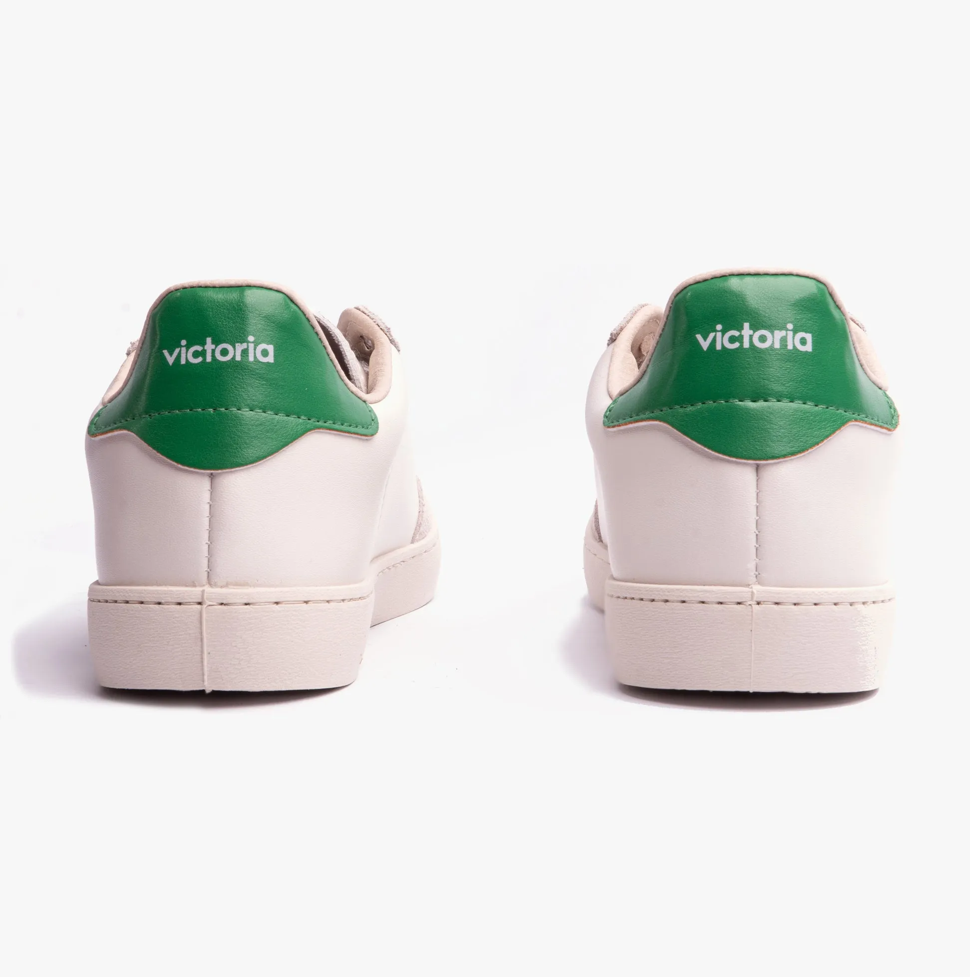 Victoria BERLIN FAUX LEATHER & SPLIT Womens Trainers Verde sold by Shuperb product image thumbnail 5