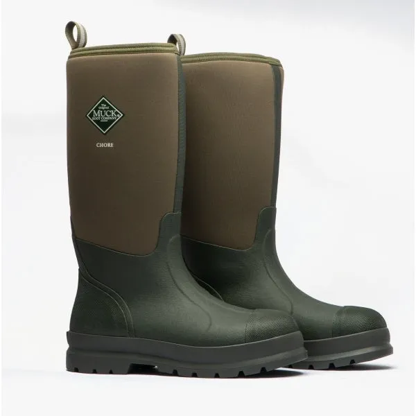 Muck Boots CHORE HI Unisex Rubber Wellington Boots Moss sold by Shuperb product image thumbnail 2