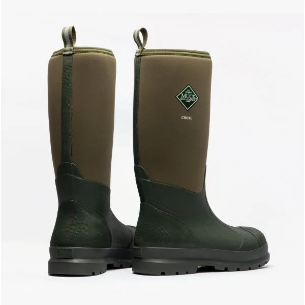 Muck Boots CHORE HI Unisex Rubber Wellington Boots Moss sold by Shuperb product image thumbnail 3