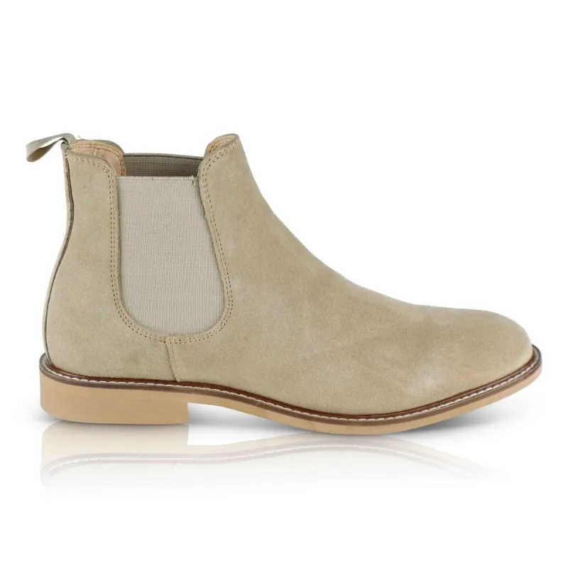SAN DIEGO Mens Boots Beige sold by Shuperb