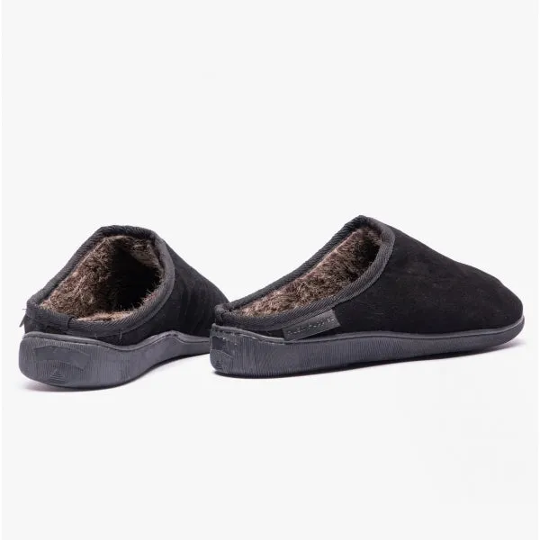 Hush Puppies ASHTON Mens Leather Mule Slippers Black sold by Shuperb product image thumbnail 3
