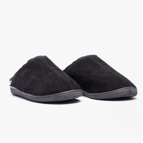 Hush Puppies ASHTON Mens Leather Mule Slippers Black sold by Shuperb product image thumbnail 2