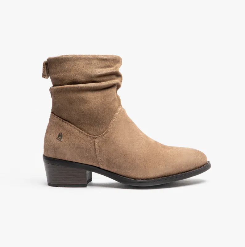 Hush Puppies IRIS Womens Ankle Boots Taupe sold by Shuperb