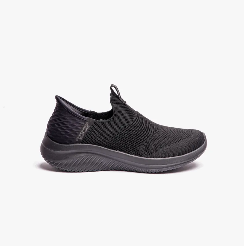 ULTRA FLEX 3.0-COZY STREAK Womens Casual Shoes Black sold by Shuperb