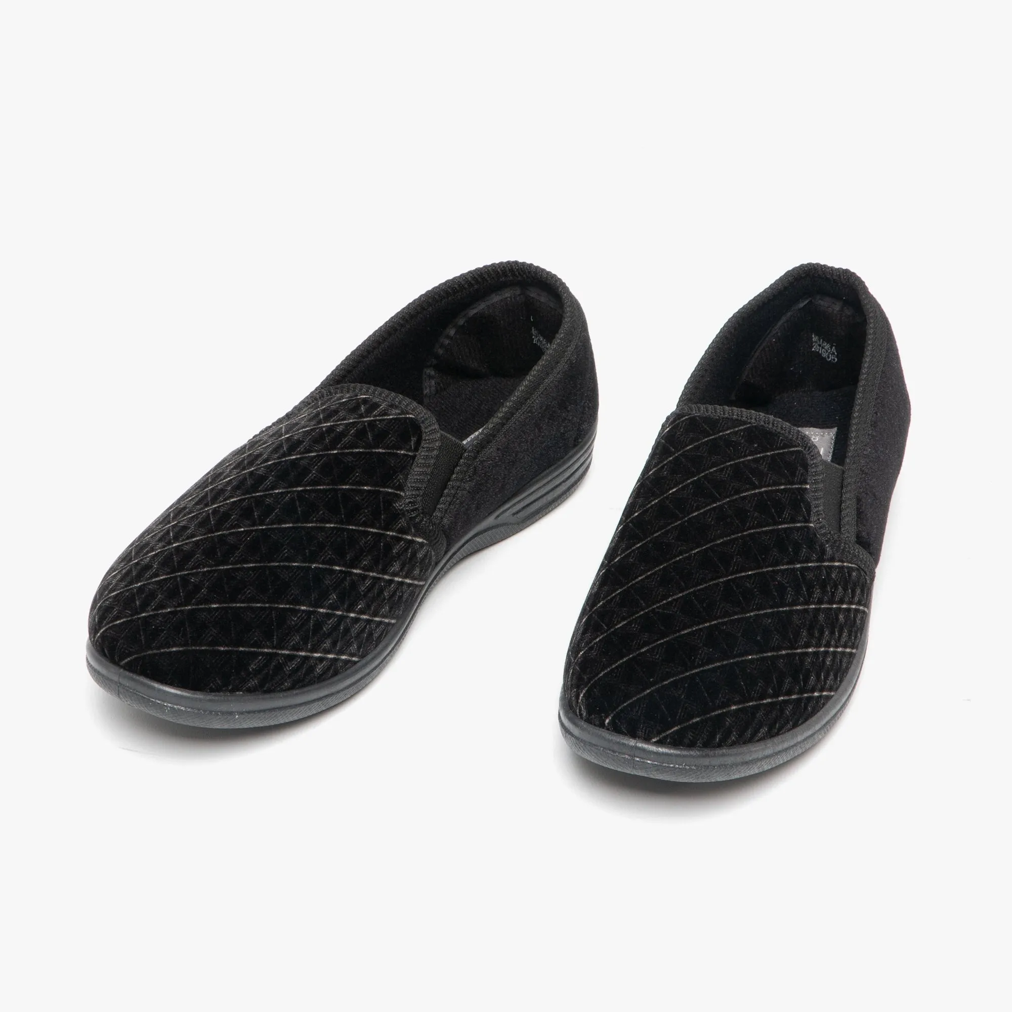 Zedzzz KEVIN Mens Full Slippers Black sold by Shuperb product image thumbnail 2