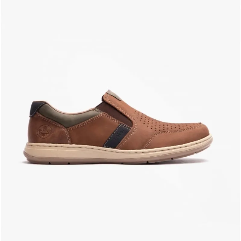 Rieker 17371-25 Mens Shoes Brown sold by Shuperb