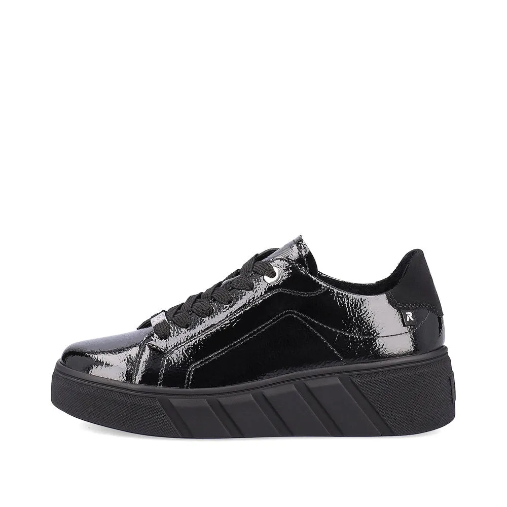 Rieker W0501-00 Womens Shoes Black sold by Shuperb