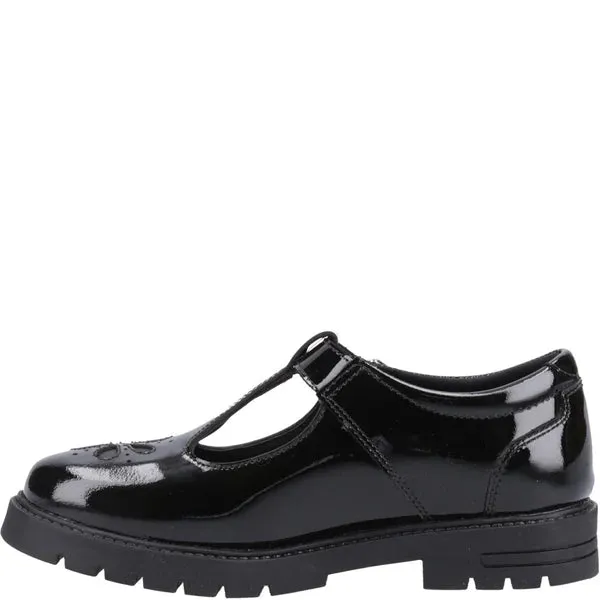 Hush Puppies FIONA Girls Leather School Shoes Patent Black sold by Shuperb product image thumbnail 3