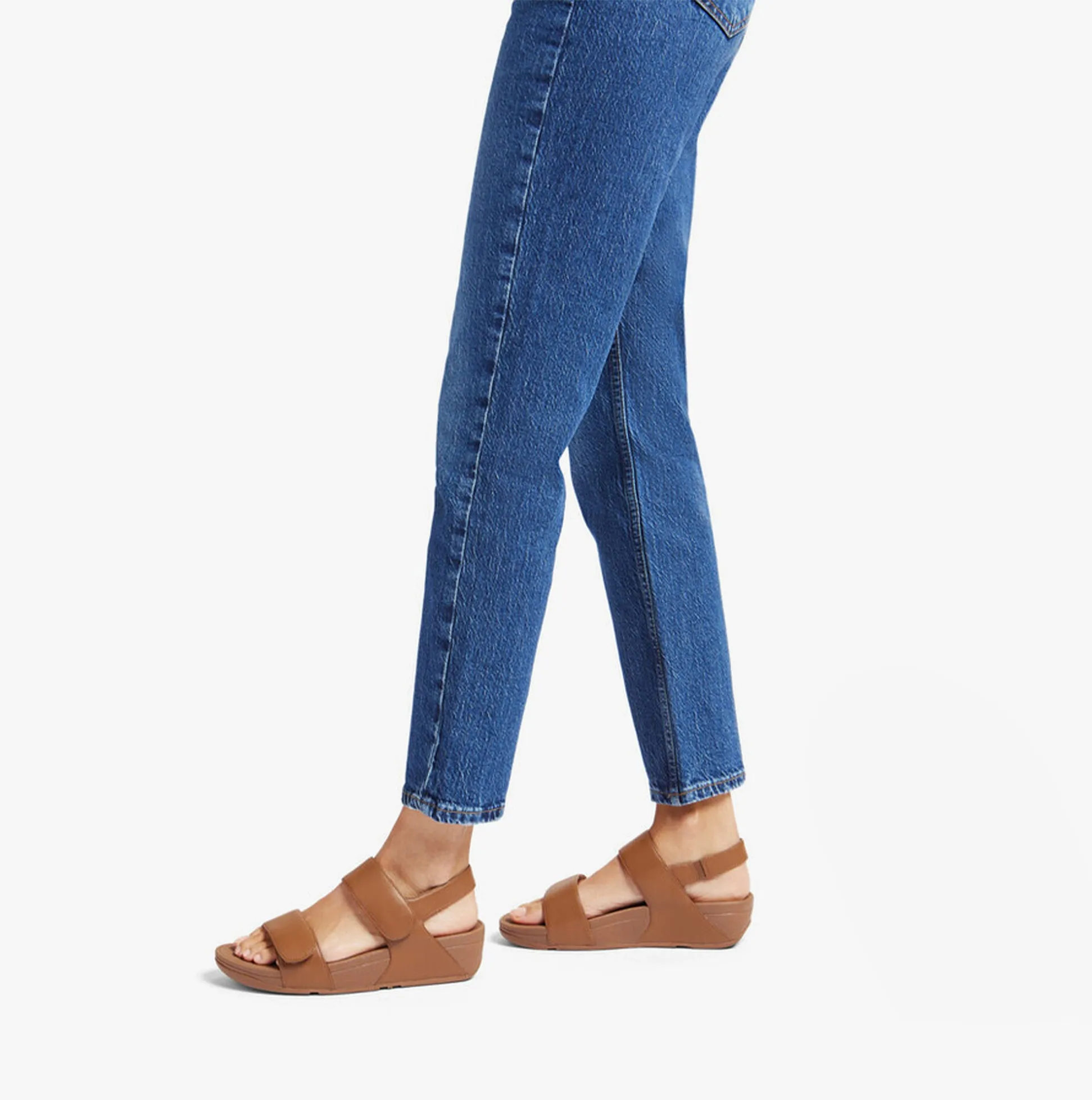 FitFlop LULU Womens Adjustable Back-Strap Sandals Light Tan sold by Shuperb product image thumbnail 4