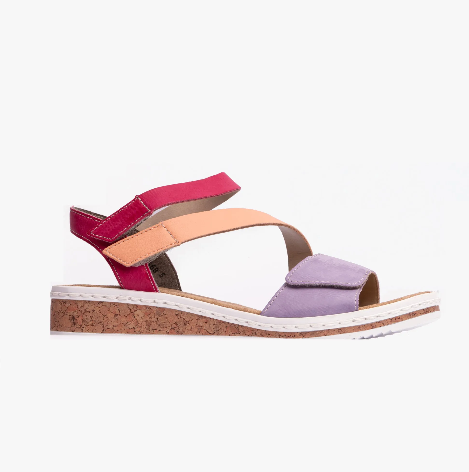 Rieker V3670-90 Womens Sandals Multi sold by Shuperb