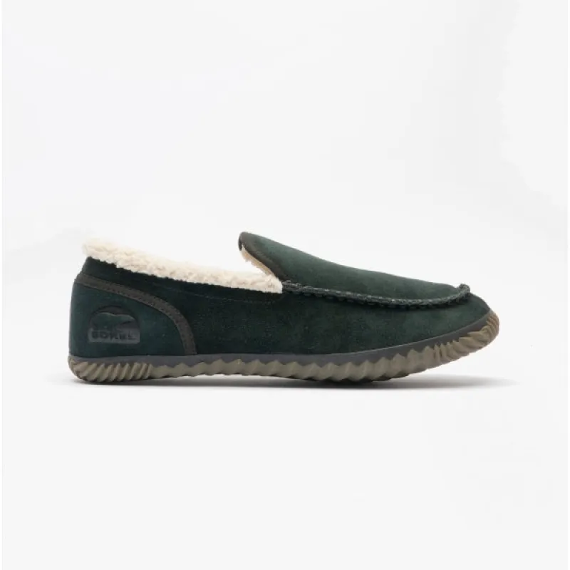 DUDE MOC Mens Suede Moccasins Black sold by Shuperb